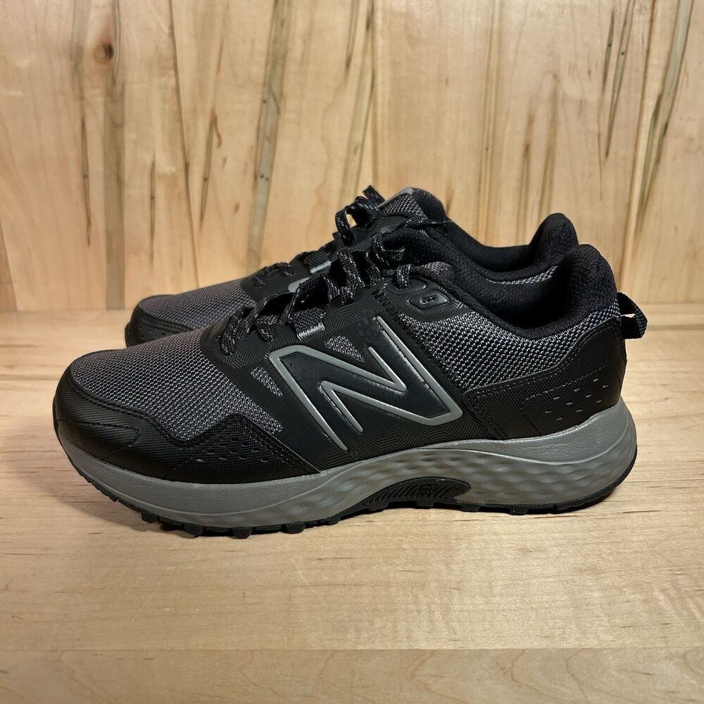 New Balance 410v8 Trail Shoes 4E Men’s 8 Black/Grey MT410LB8